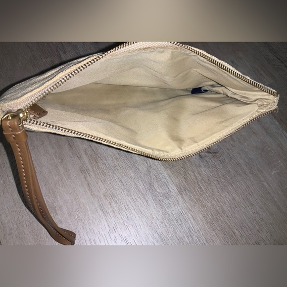 (Bin 4)  Gap canvas and sparkle summer wristlet, Size OS - Picture 3 of 4